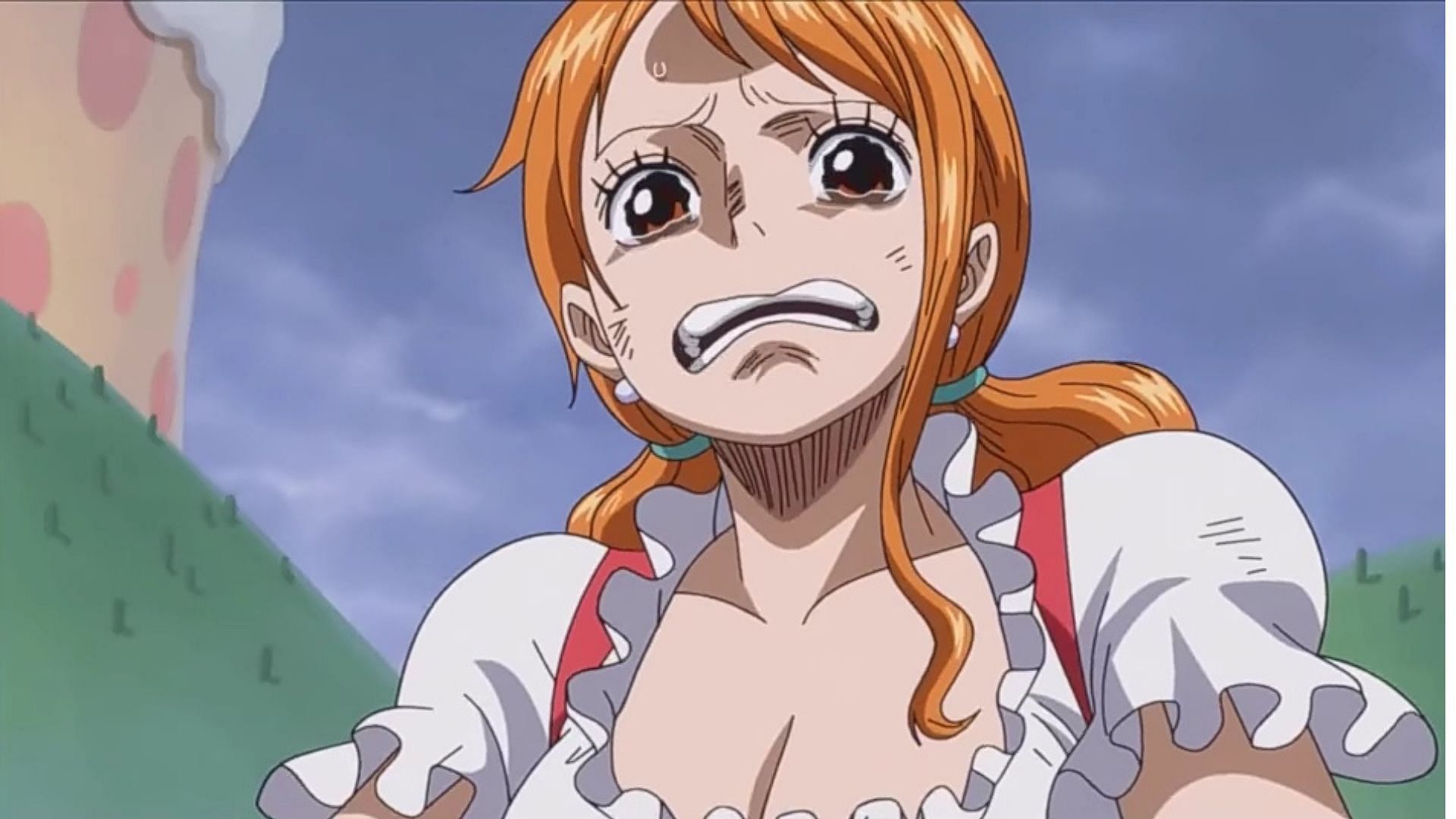 Nami sad (Image via Toei Animation)