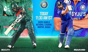 India vs Bangladesh, 1st ODI: Toss result and playing 11s for today's match, umpires list and pitch report