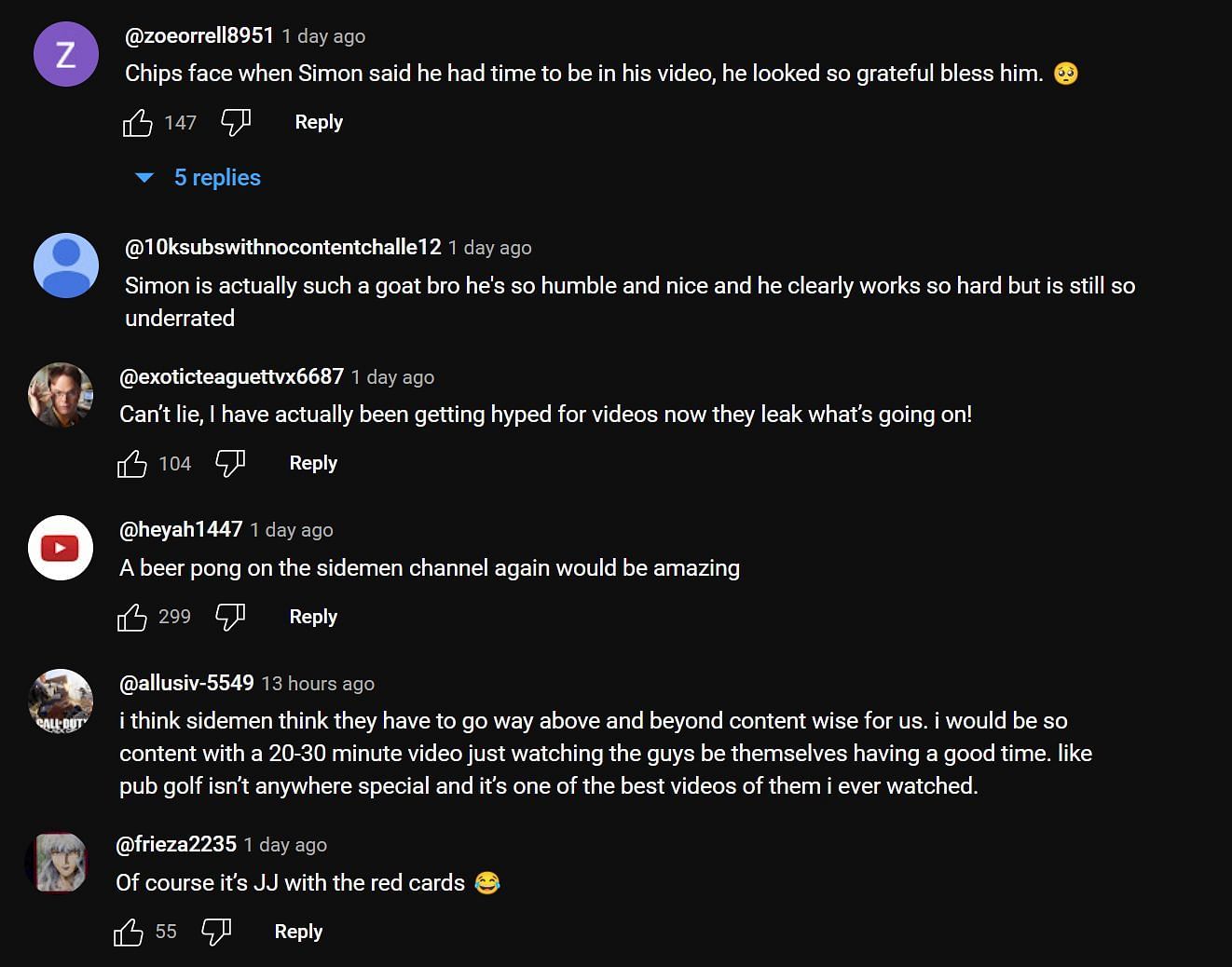 Fans share their reactions to the episode (Image via The Fellas YouTube)