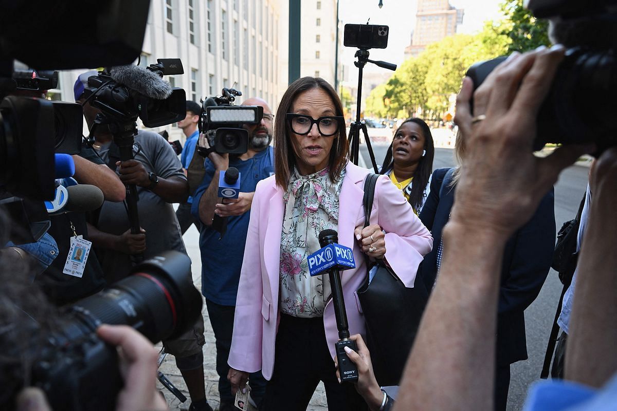 Jennifer Bonjean, the lawyer defending Kelly in court. (Photo via Getty)