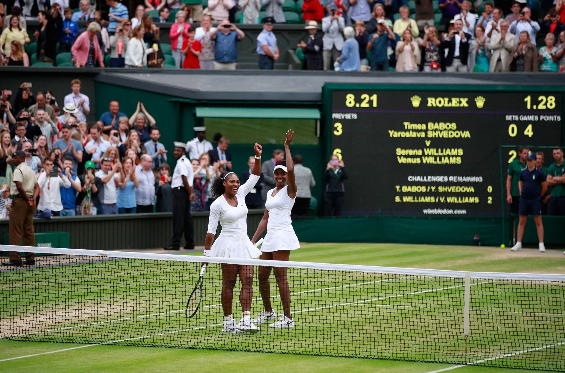 Serena and Venus Williams hold the record for the most women's doubles gold medals won at the Olympics