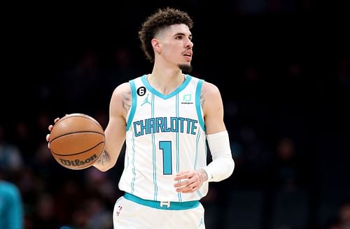 LaMelo Ball of the Charlotte Hornets