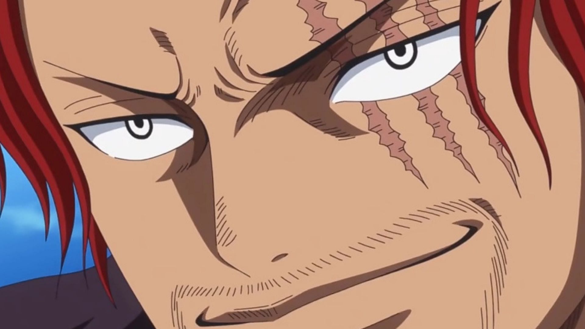 Shanks from the anime (Image via Toei Animation)