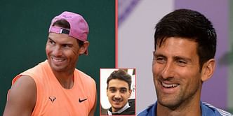 "Nadal off the field is very available, while Djokovic is very open" - Lorenzo Sonego