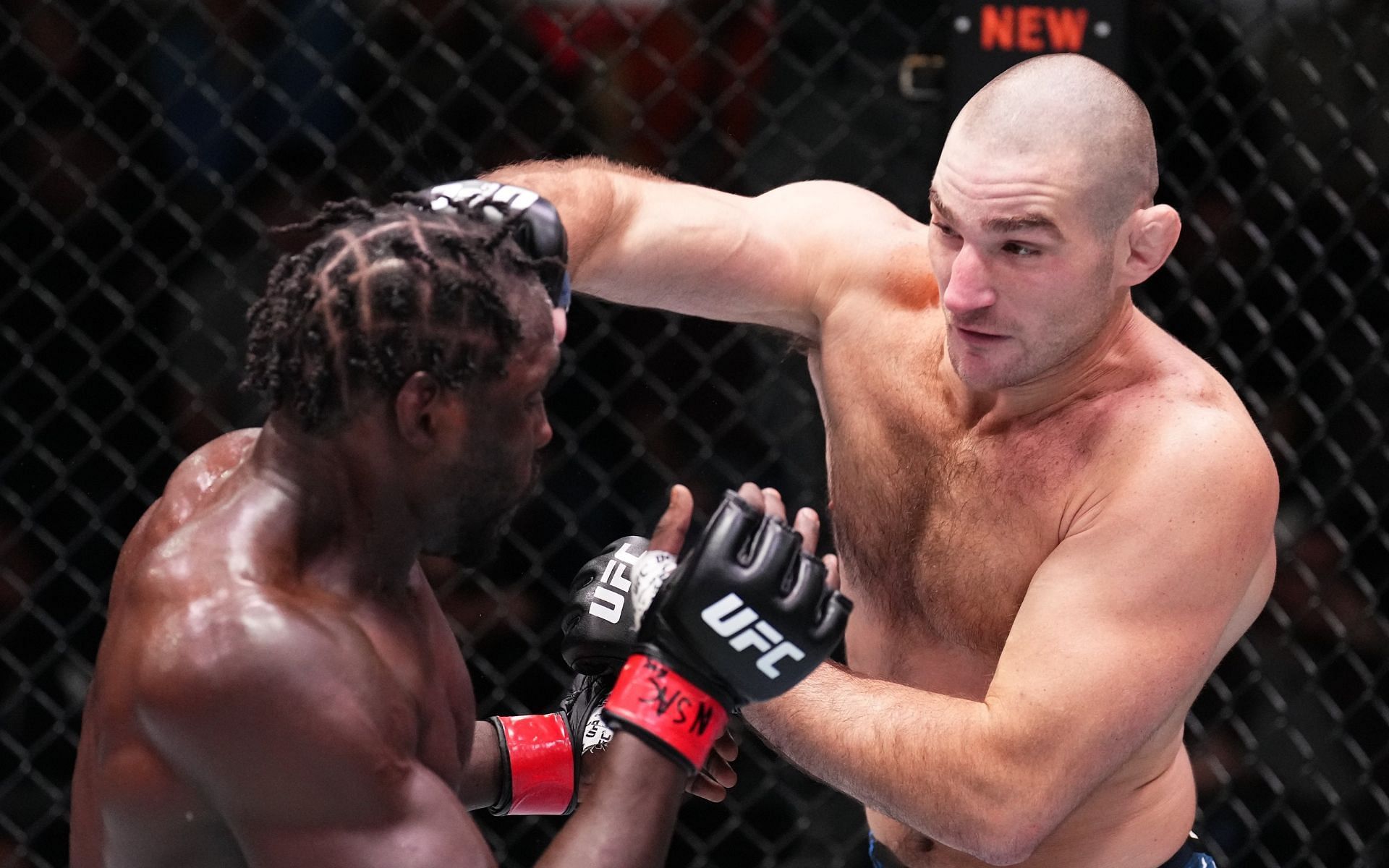 Jared Cannonier vs. Sean Strickland [Image courtesy: @UFC on Twitter]