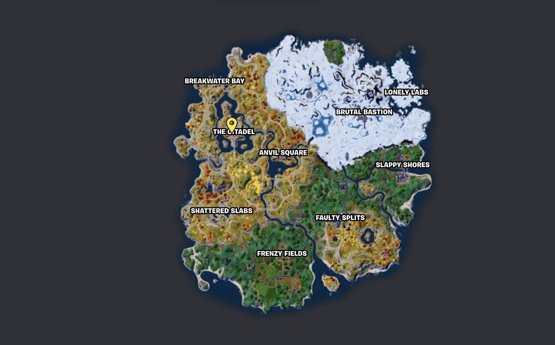 The Citadel is the Ageless Champion&#039;s home (Image via Fortnite.GG)
