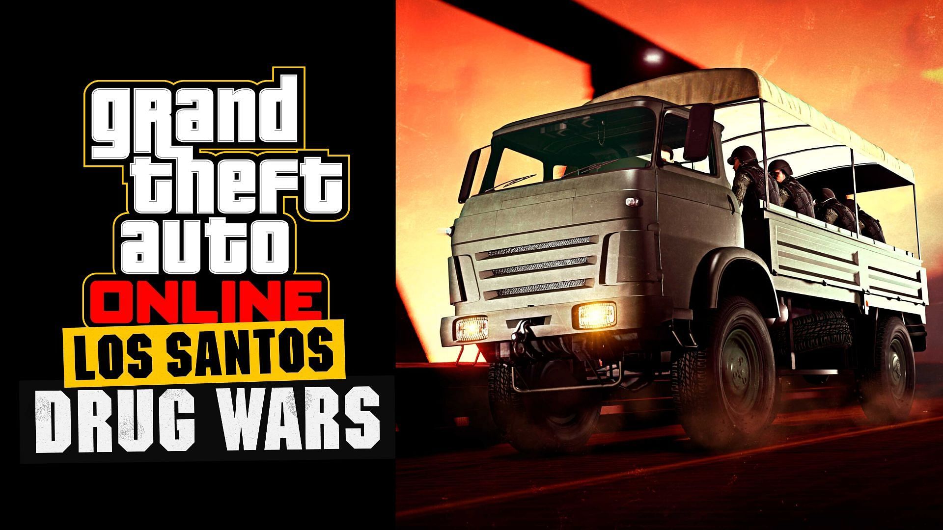 Another new event called New Merryweather Convoy Event is leaked for GTA Online Los Santos Drug Wars update as drip feed (Image via Sportskeeda)