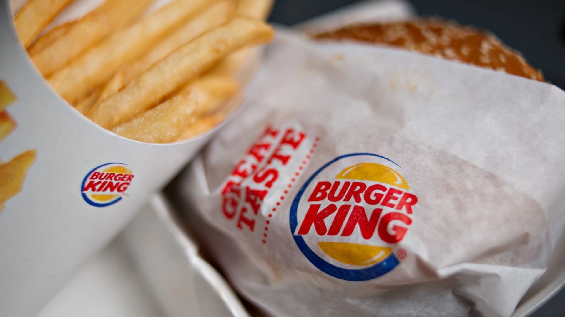 a Whopper and Fries from Burger King (Image via Daniel Acker/Bloomberg/Getty Images)