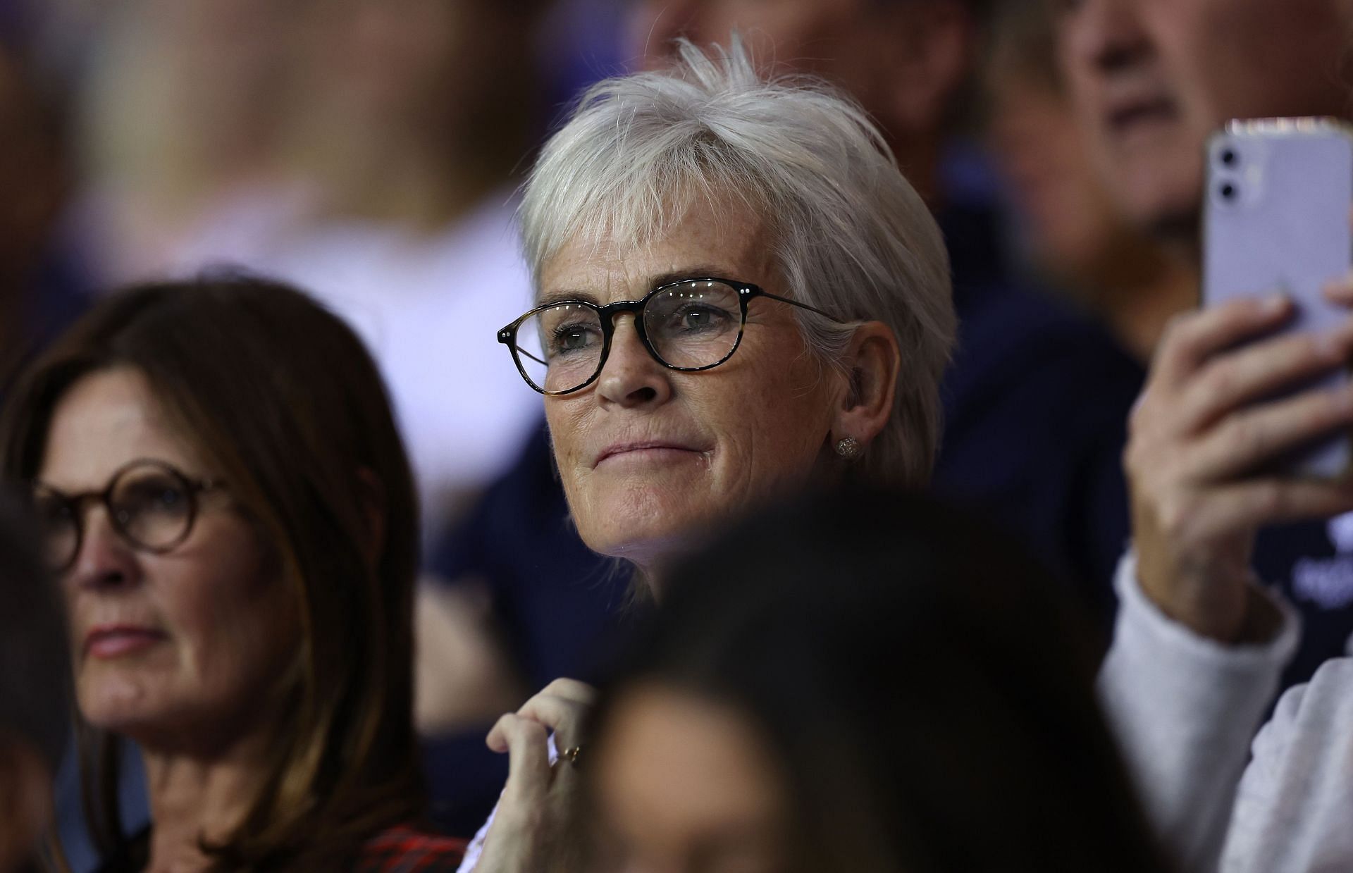 Andy Murray&#039;s mother Judy is at the Diriyah Cup in Riyadh.