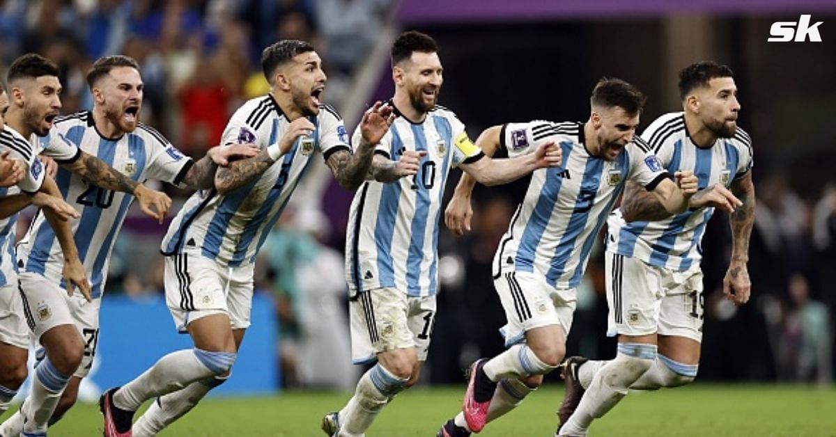 Argentina face Croatia in the semi-finals on Tuesday