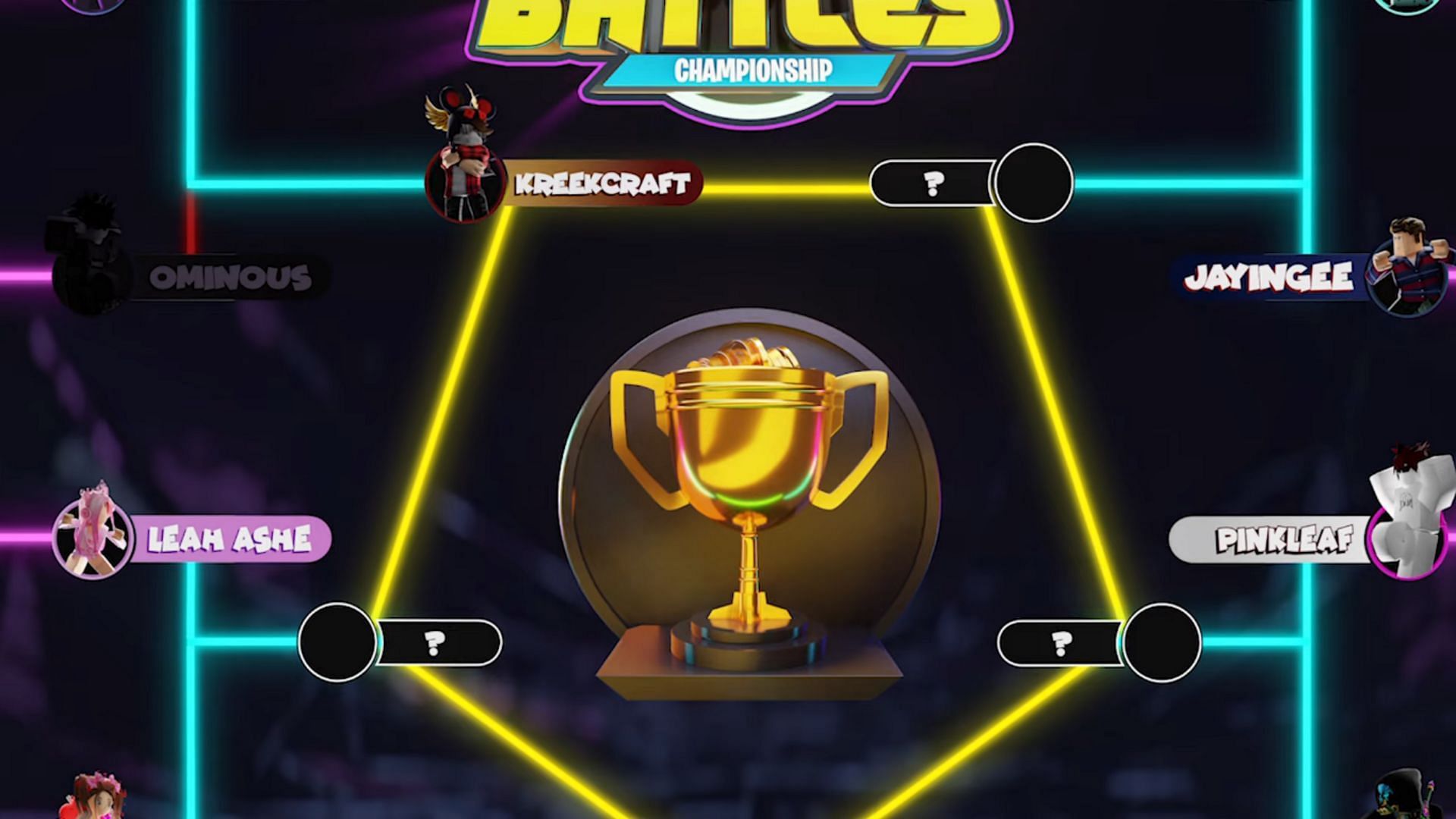 KreekCraft is the first finalist of RB Battles Season 3 Championship (Image via Roblox Battles YouTube)