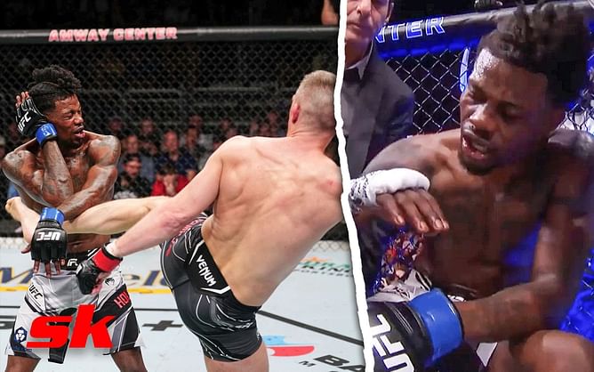 MMA Twitter heaps praise on Kevin Holland's corner for throwing in the towel against Stephen Thompson at UFC Orlando