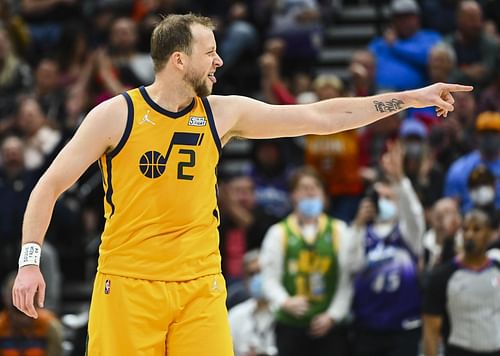 Joe Ingles spent eight years with the Jazz.