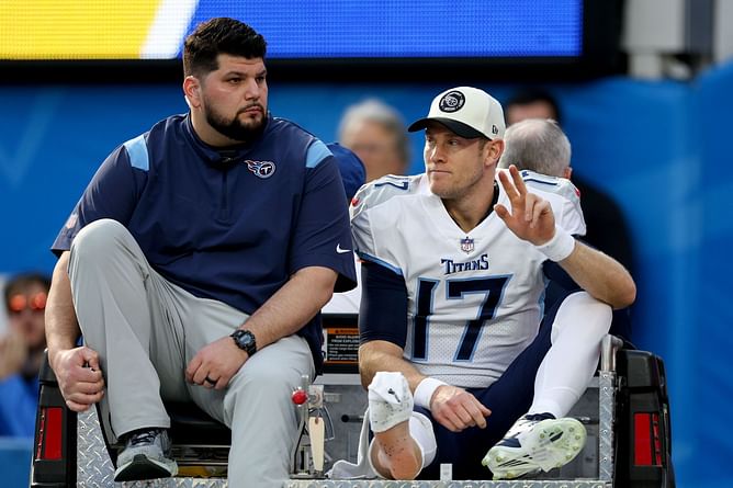 What happened to Ryan Tannehill? Reason why Titans QB is not playing tonight vs. Cowboys on TNF