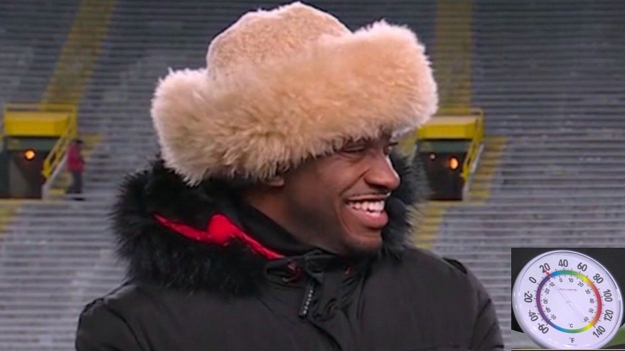Robert Griffin III was prepared for a frigid game at Lambeau Field and fans couldn