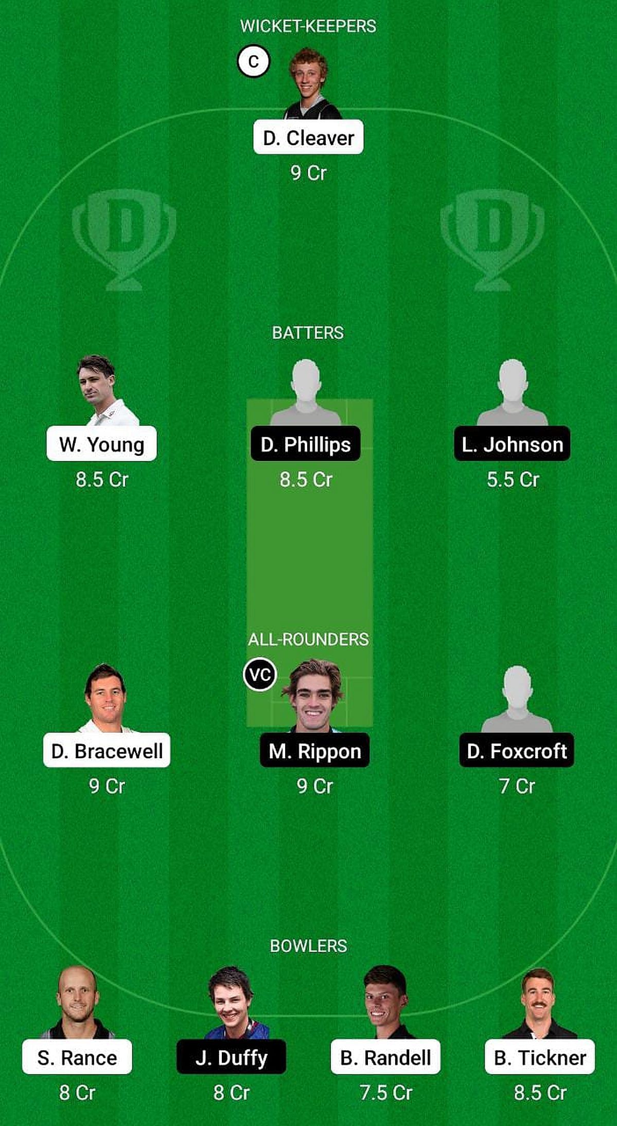 CS vs OV Fantasy Suggestion Team 1