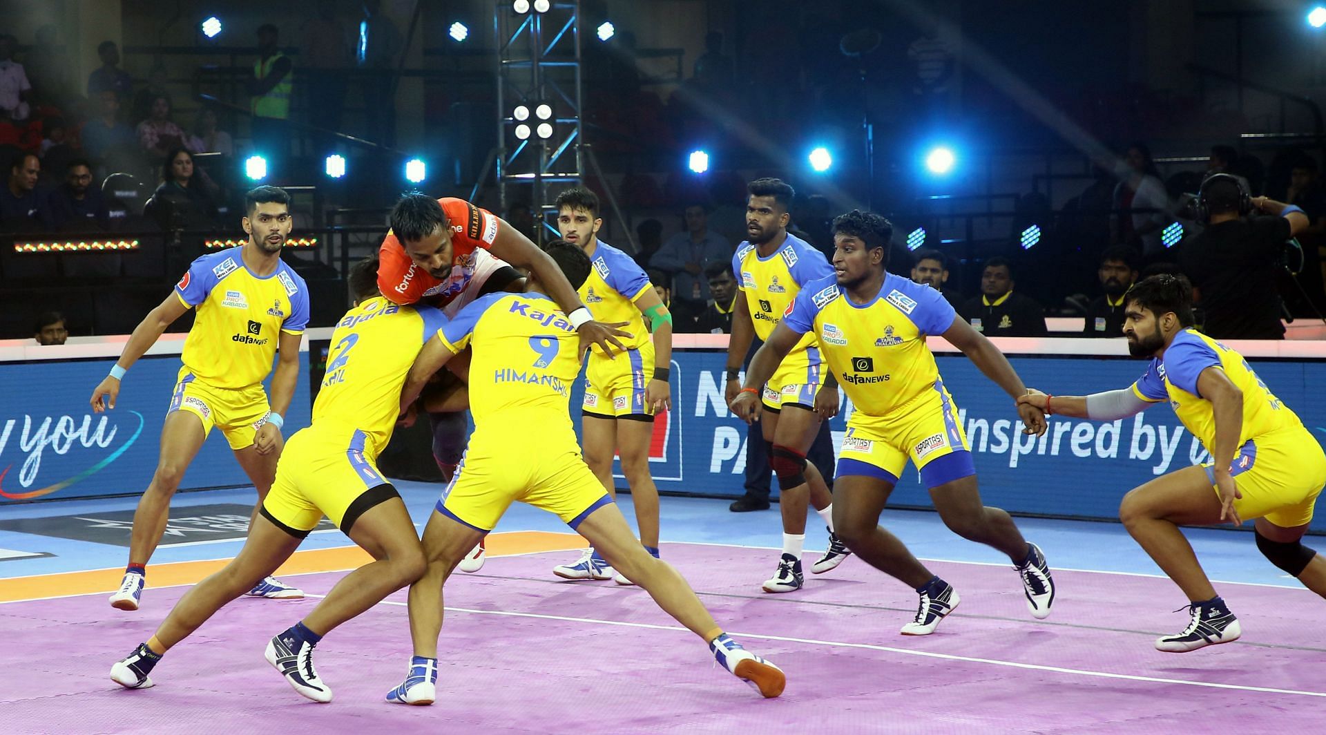 1 defender from Tamil Thalaivas features on this list (Image: PKL)