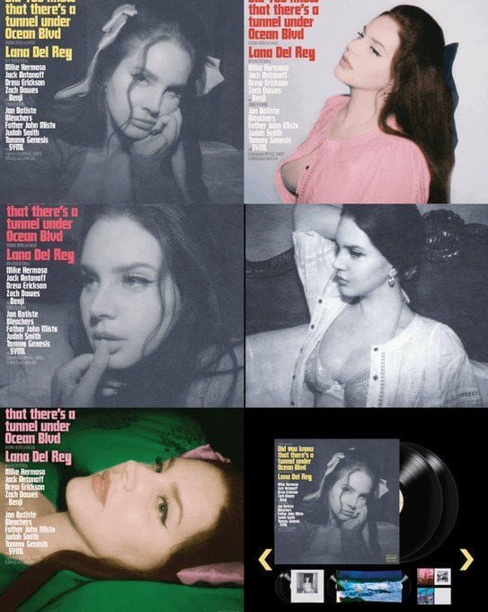 "Living for this era" Lana Del Rey new album covers spark fan frenzy