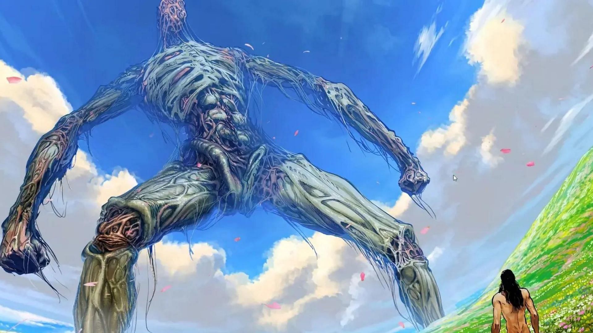 God as seen in the One Punch Man manga series (Image via Shueisha/Yusuke Murata and ONE)