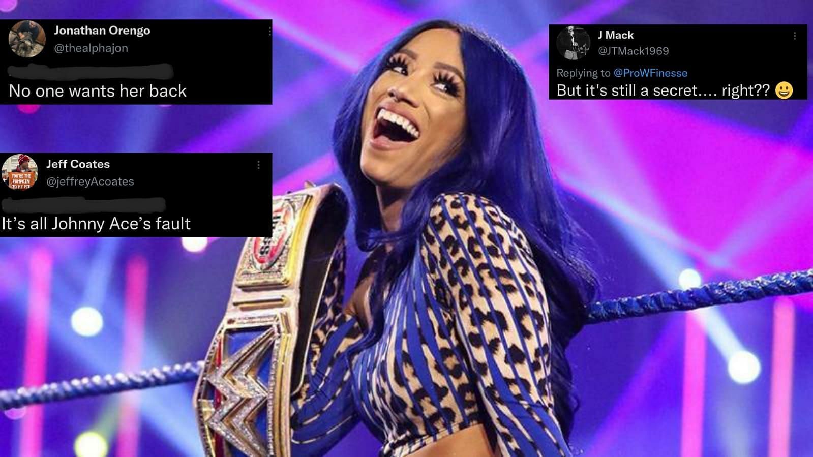 Sasha Banks is a former SmackDown Women