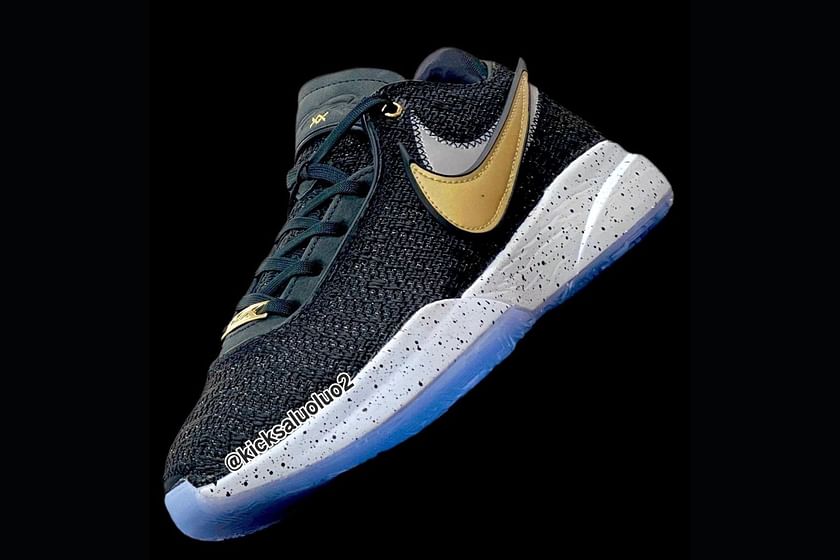 LeBron James: Nike LeBron 20 “Regal Black and Gold” shoes: Where