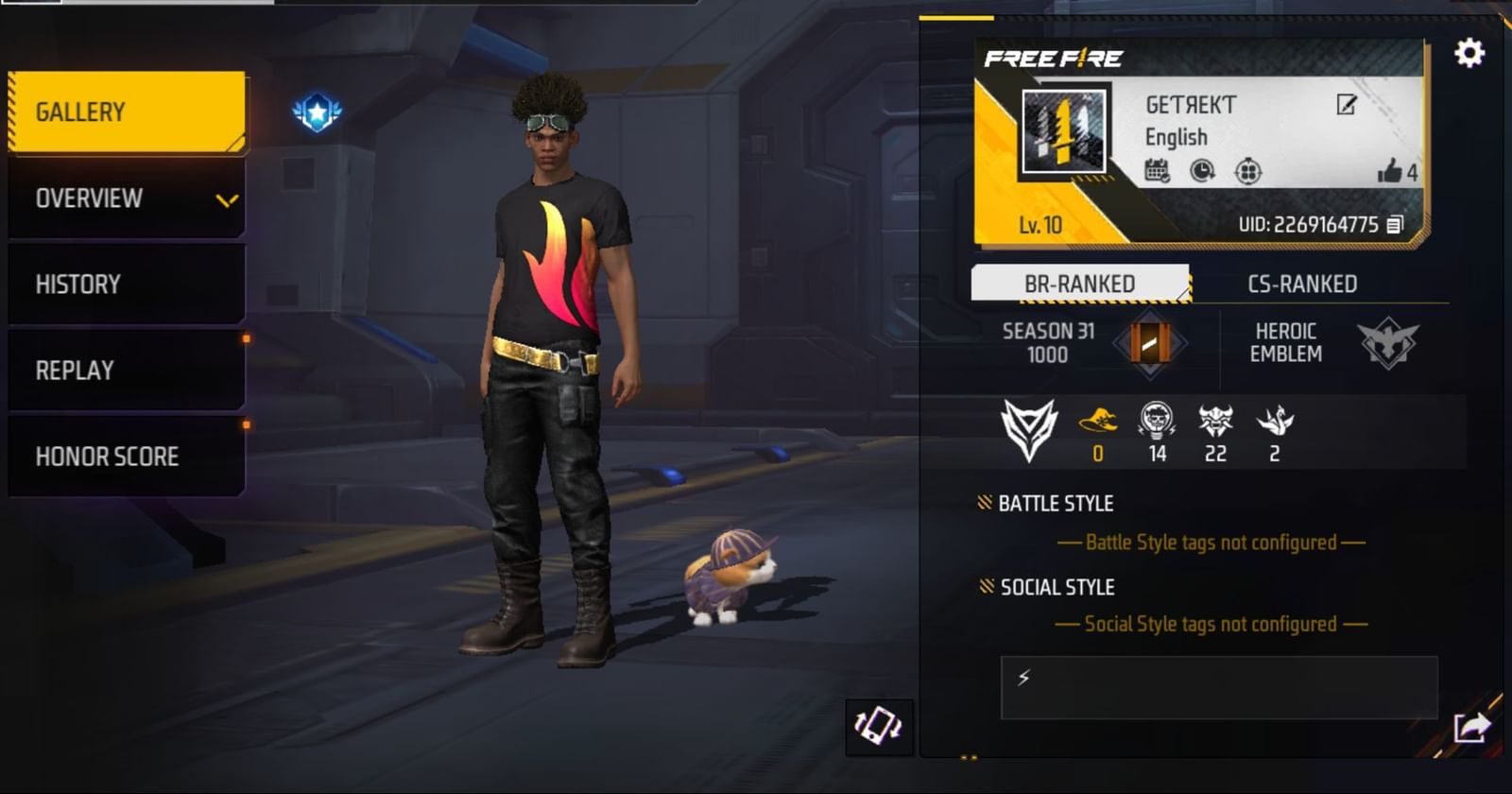 30 best Free Fire nickname styles in 2022