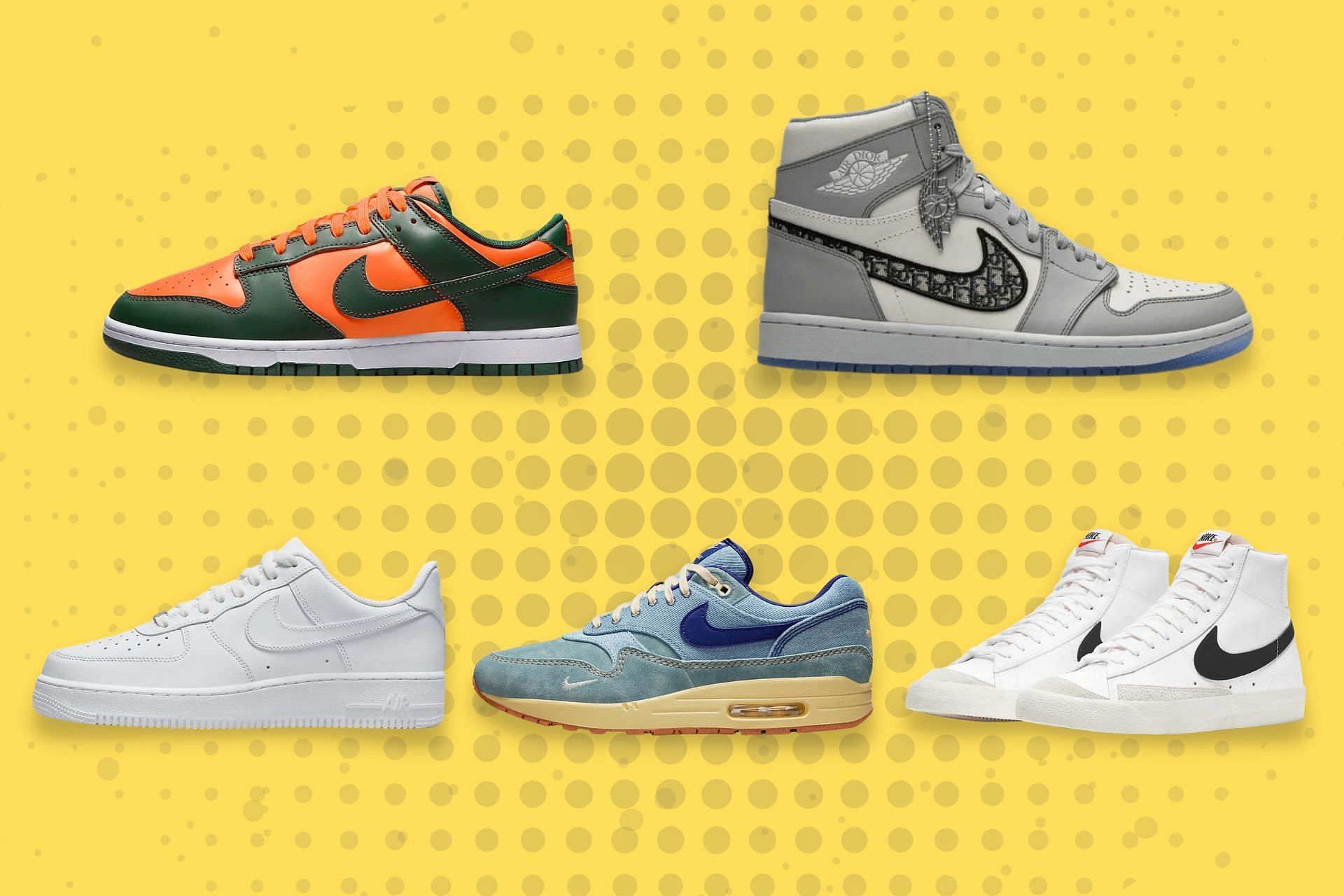 5 Nike sneakers ruling the footwear market (Image via Sportskeeda)