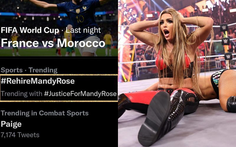 WWE fans didn&#039;t shy away from letting the company know how they felt about Mandy Rose being fired