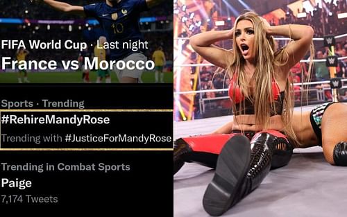 WWE fans didn't shy away from letting the company know how they felt about Mandy Rose being fired