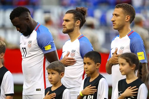 United States FIFA 2022 home jersey (Image via Mike Lawrie/Getty Images)