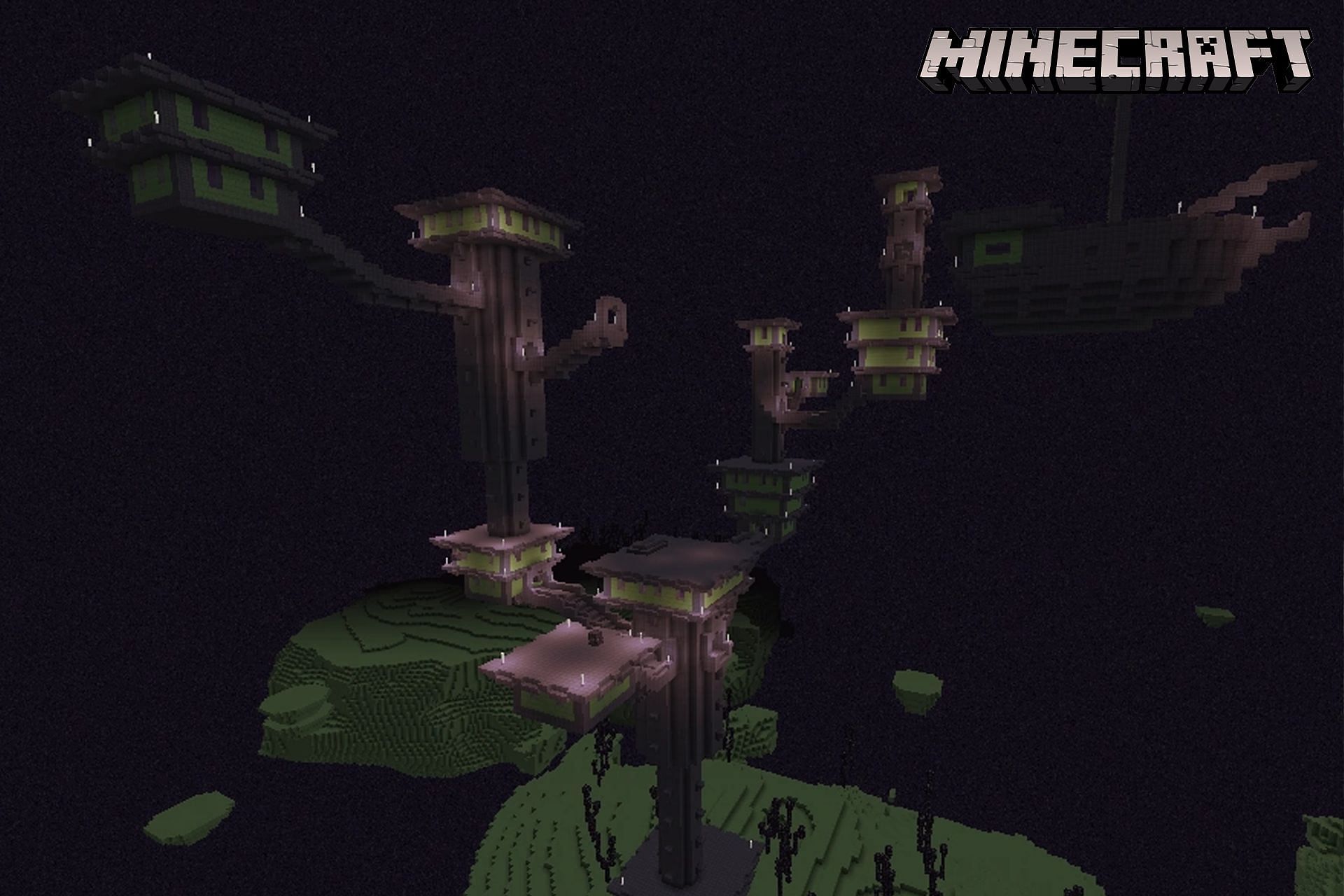 Details on how users can reach the End City in Minecraft (Image via Sportskeeda)