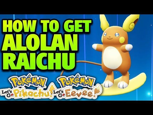 Alolan Raichu in Pokemon Scarlet and Violet: How to get, base stats ...