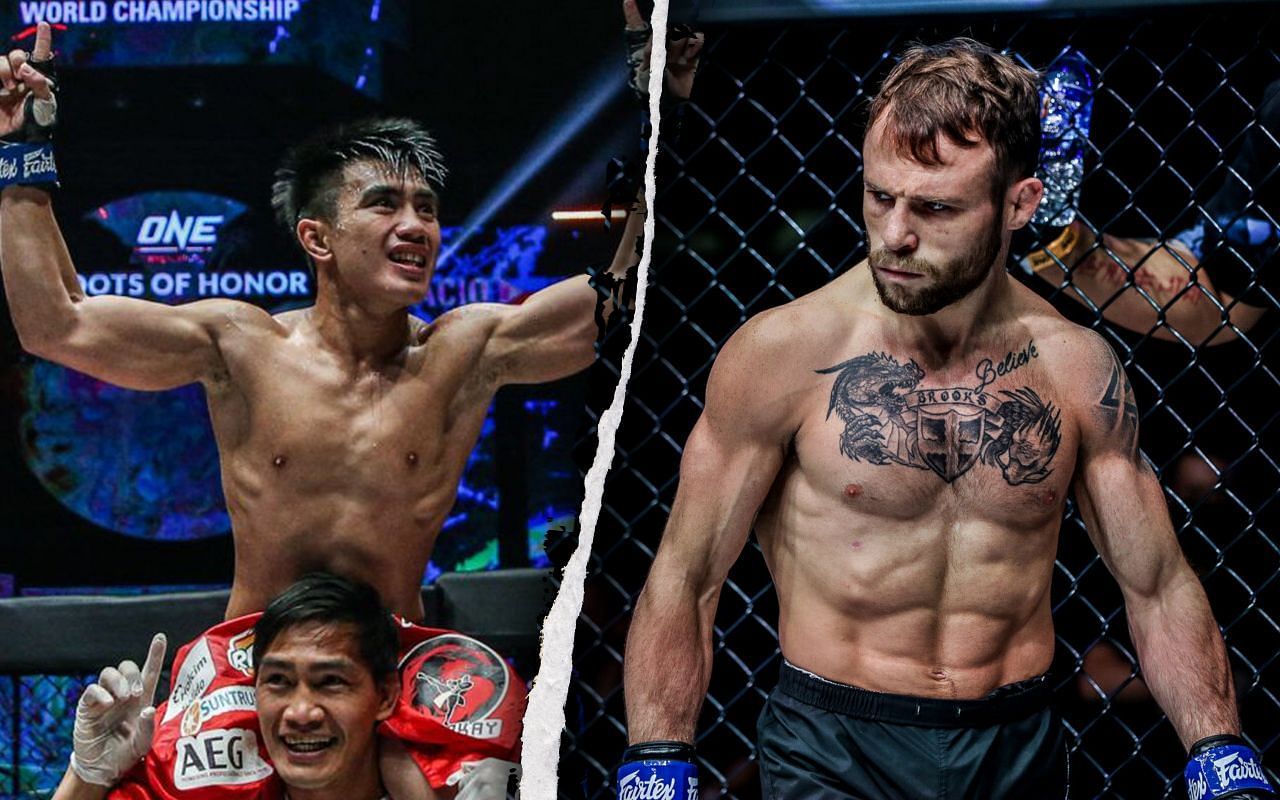 [Photo Credit: ONE Championship] Joshua Pacio, Jarred Brooks