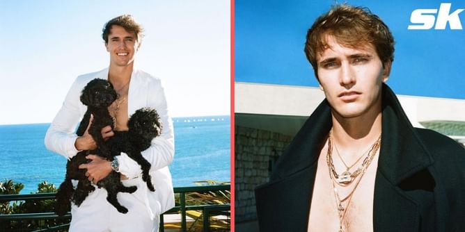 In pictures: Alexander Zverev dazzles in Prada for L'Officiel Paris photoshoot