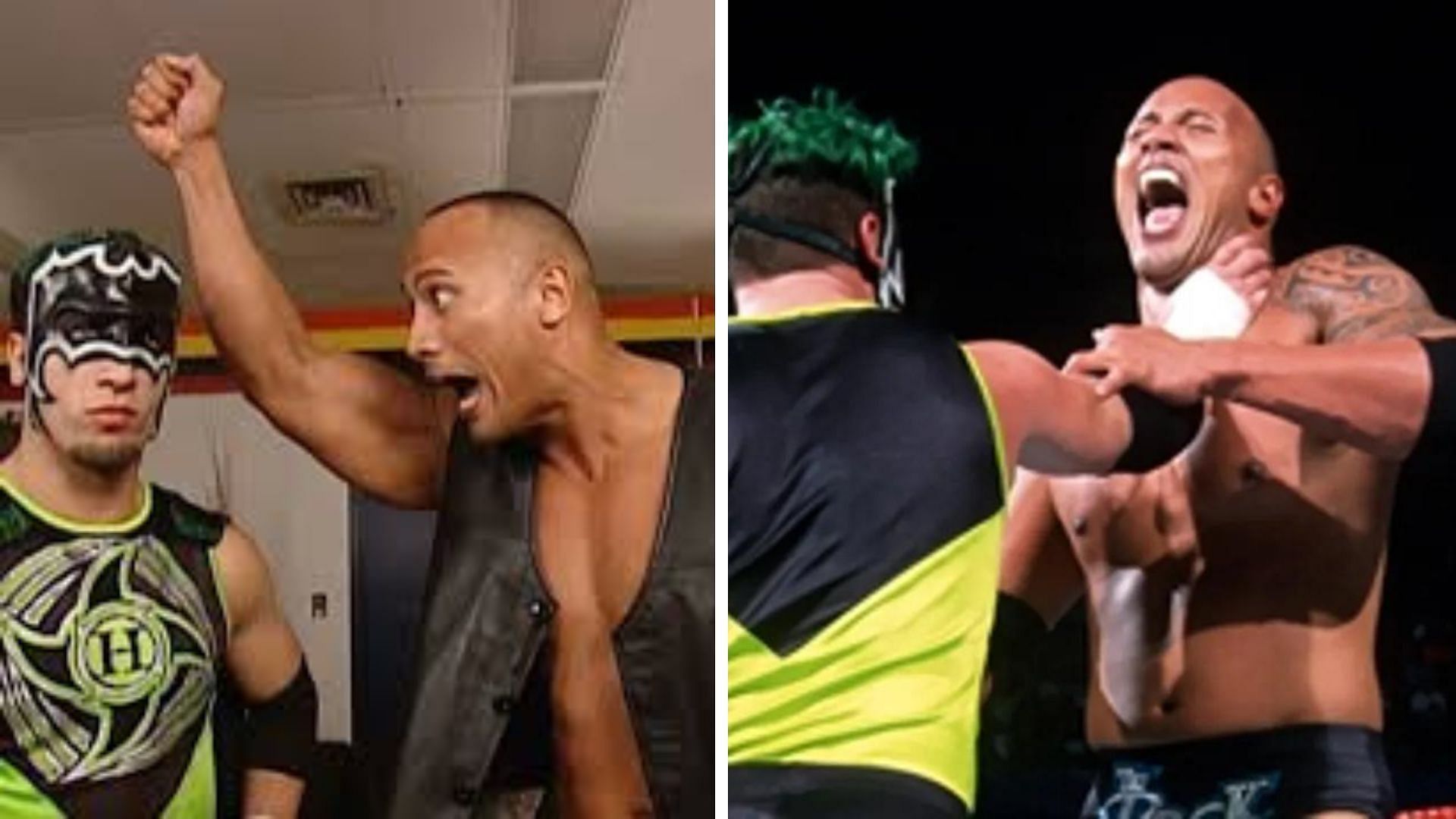 The Hurricane and The Rock had a legendary feud back in the day