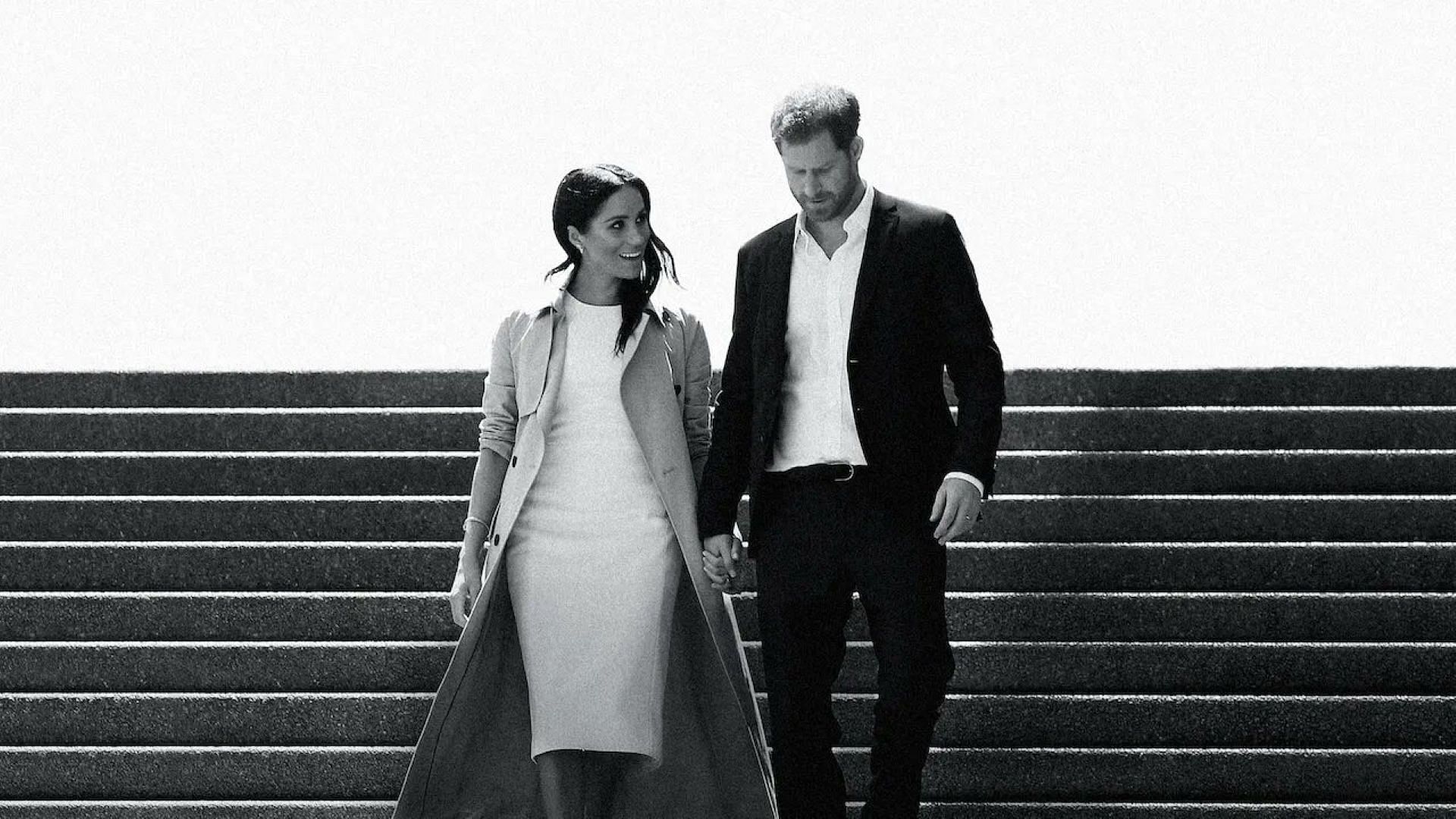 A still from Harry and Meghan (Image via Netflix)