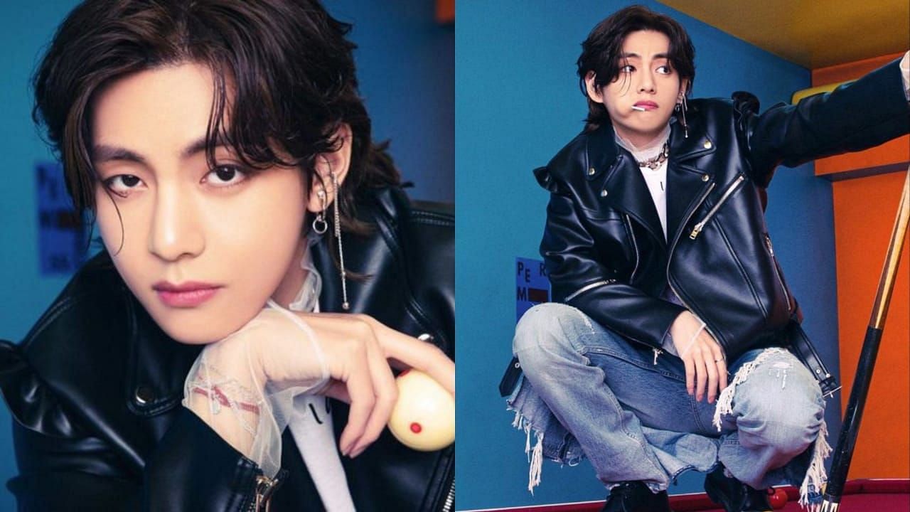 BTS's V (Kim Taehyung) is Effortlessly Cool and Stylish in Denim