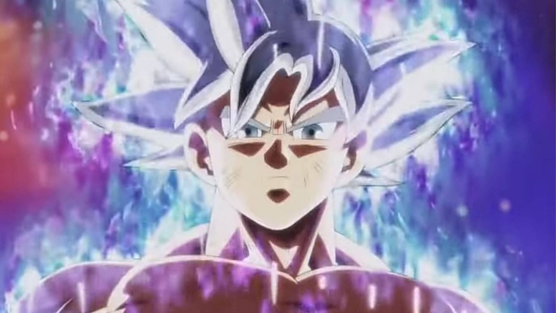 Goku Autonomous Ultra Instinct as seen in the anime (Image via Toei Animation)