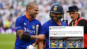 "Love you, Jatta"- Cricket fraternity extends birthday wishes as opener Shikhar Dhawan turns 37