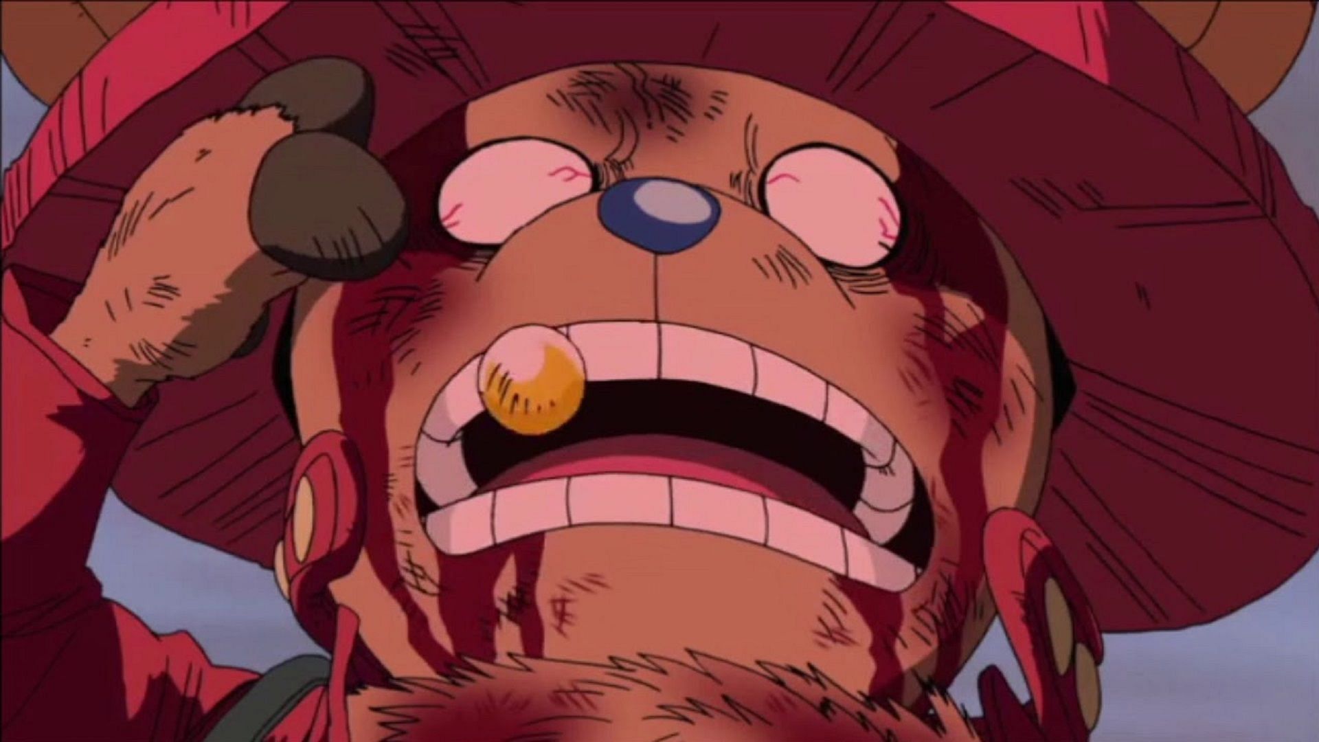 If he uses his Monster Point, Chopper becomes much stronger, but loses control (Image via Toei Animation, One Piece)