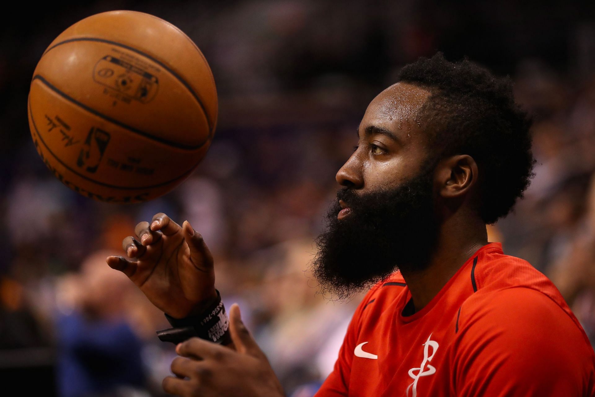 Former Houston Rockets guard James Harden