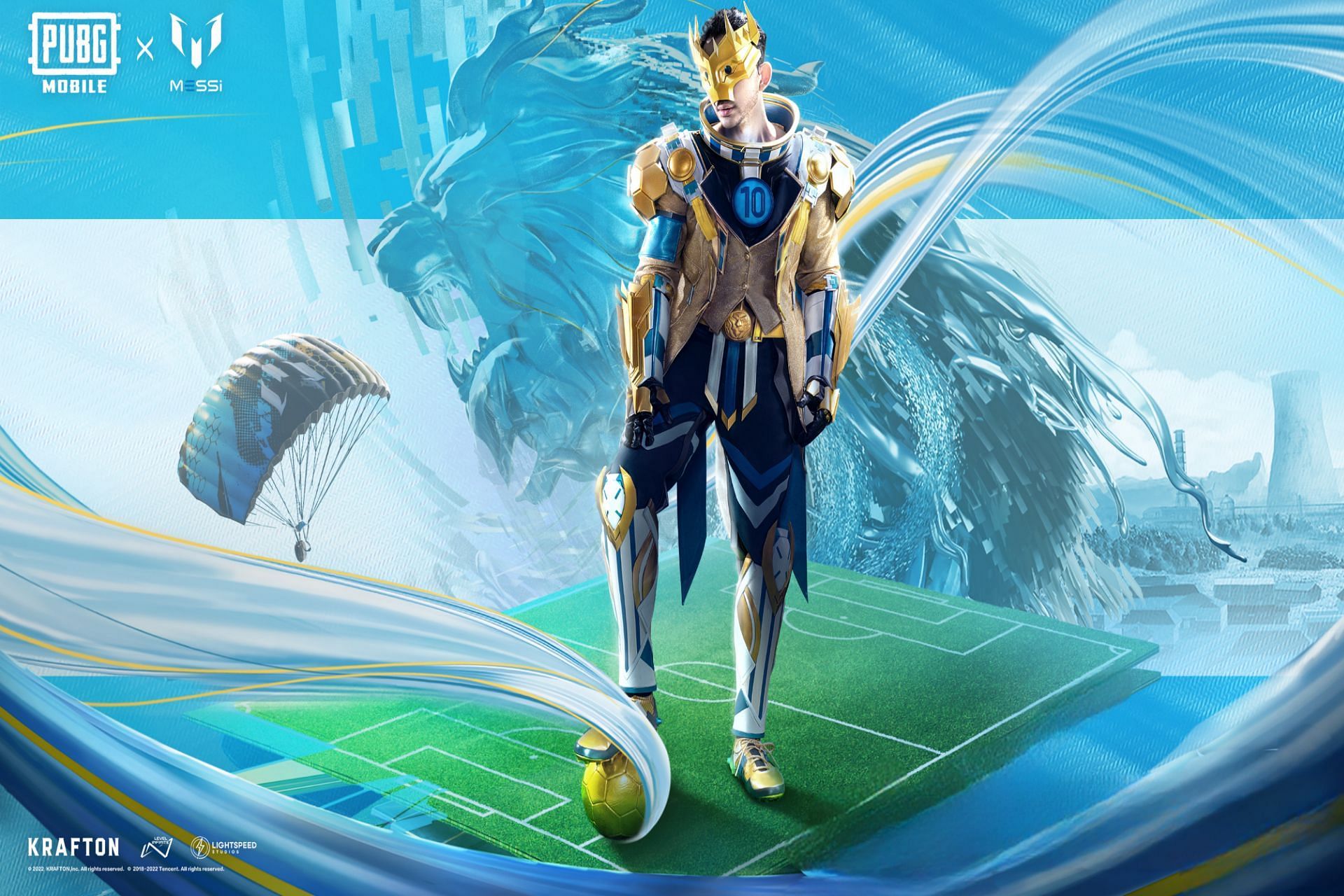 Messi Football Icon Set is available in the game now (Image via Tencent Games)