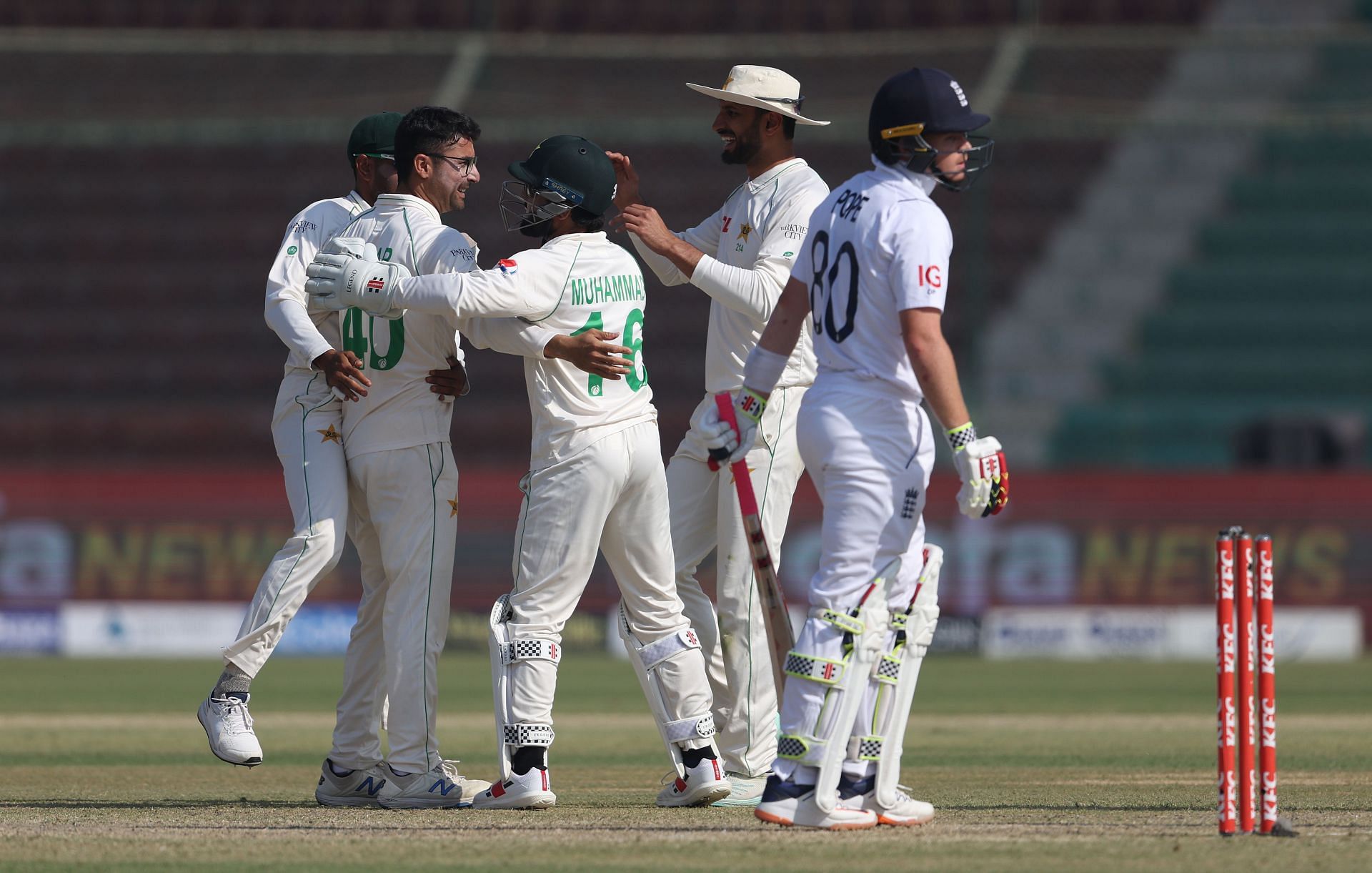 Pakistan v England - Third Test Match: Day Two