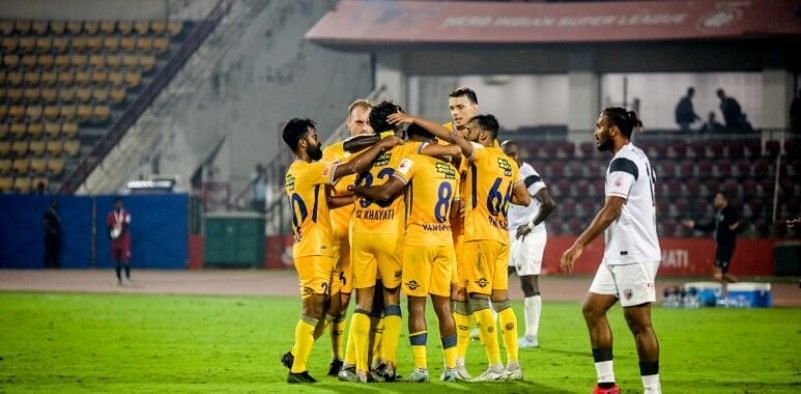 Can Chennaiyin FC clinch this Southern Derby in front of their home fans? (Image Courtesy: chennaiyinfc.com)