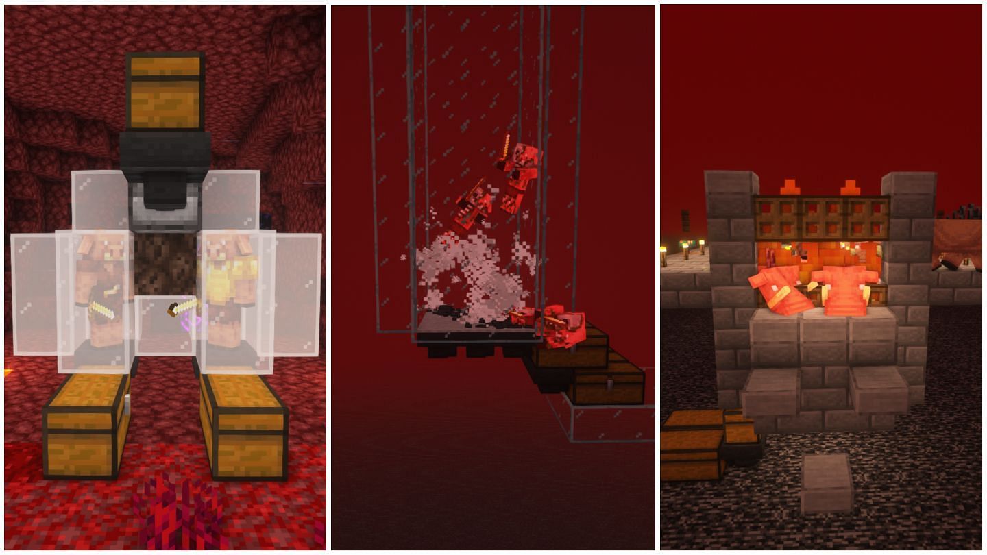Best Nether farms for Minecraft 1.19 (Image via Mojang)