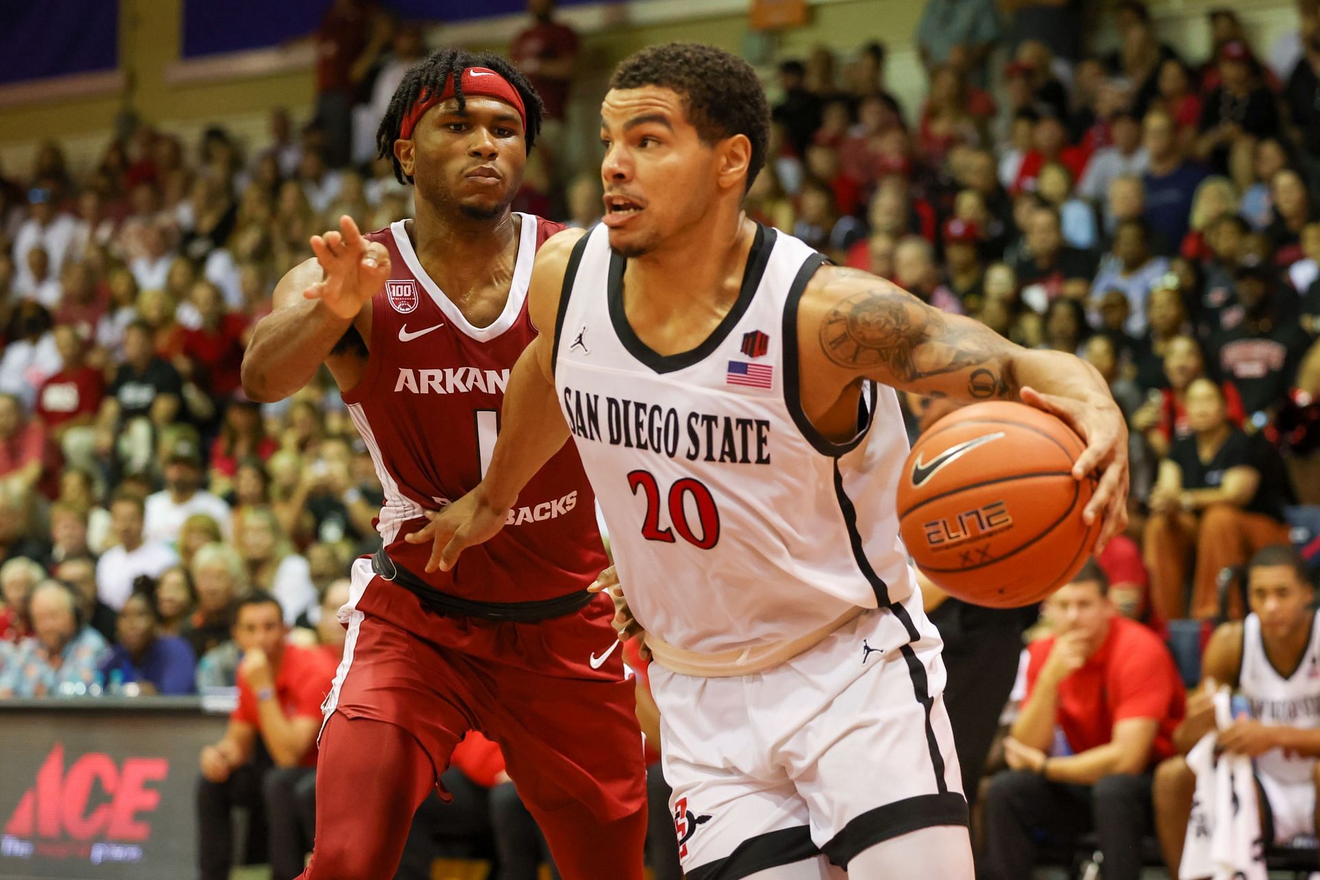 Maui Invitational - Arkansas v San Diego State