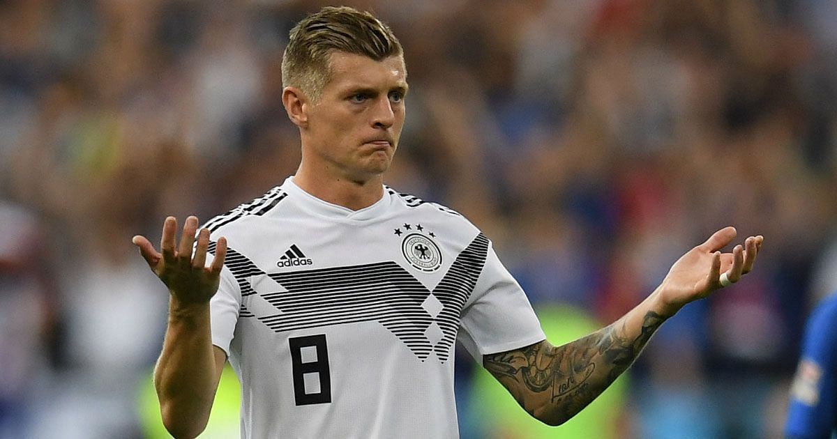 Real Madrid star Toni Kroos has been blamed for Germany