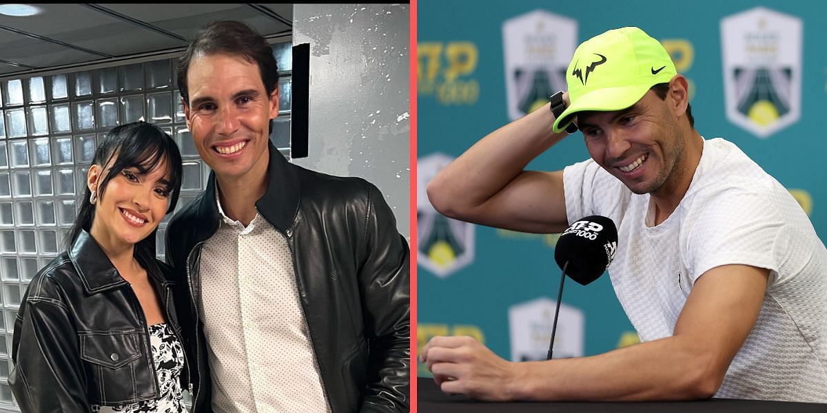 Nadal and Aitana have plenty of mutual admiration for each other