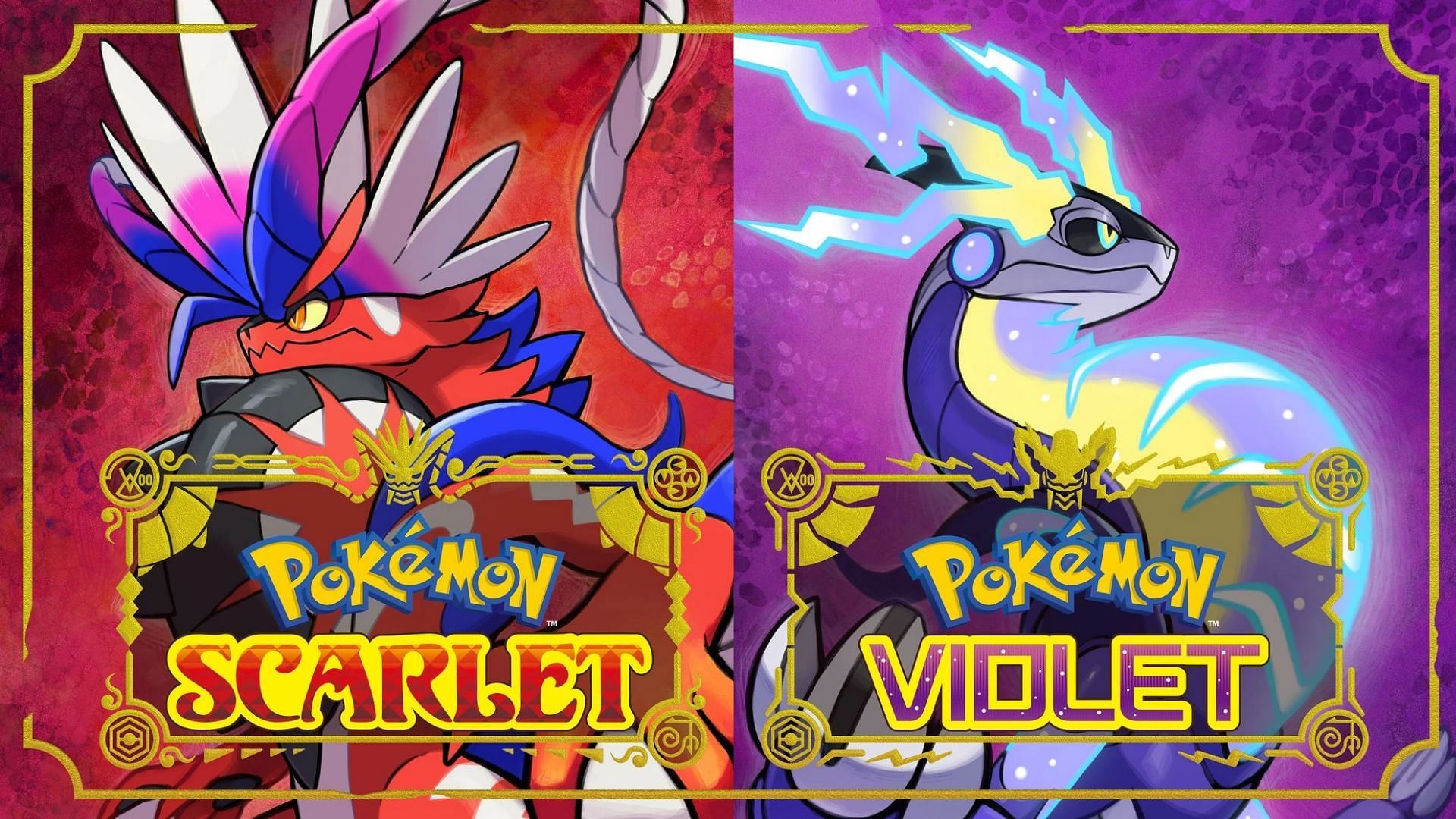 The two main Legendaries are among the forbidden Pokemon that cannot be used in Scarlet and Violet's Ranked Battles (Image via Game Freak)