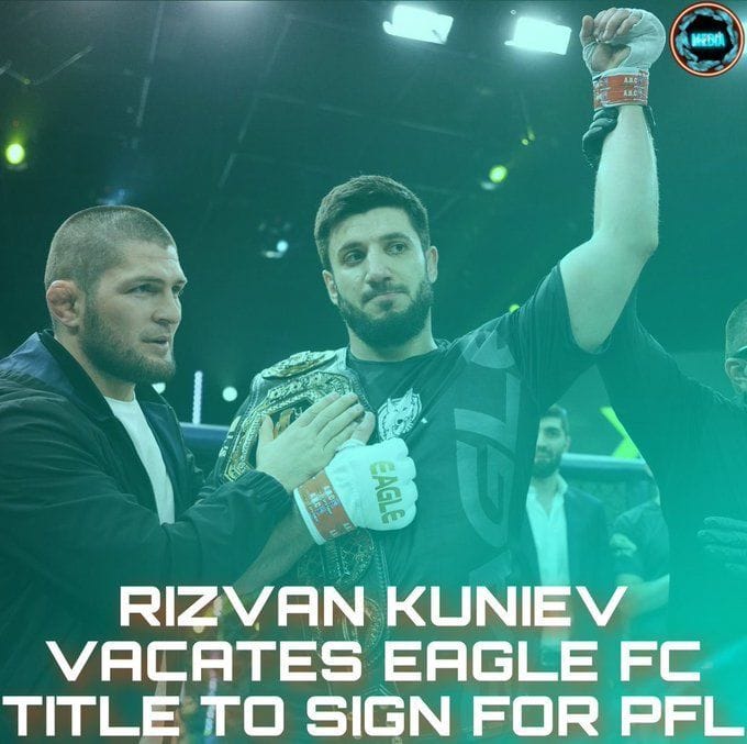 Dagestani MMA fighter surprisingly vacates title in Khabib Nurmagomedov